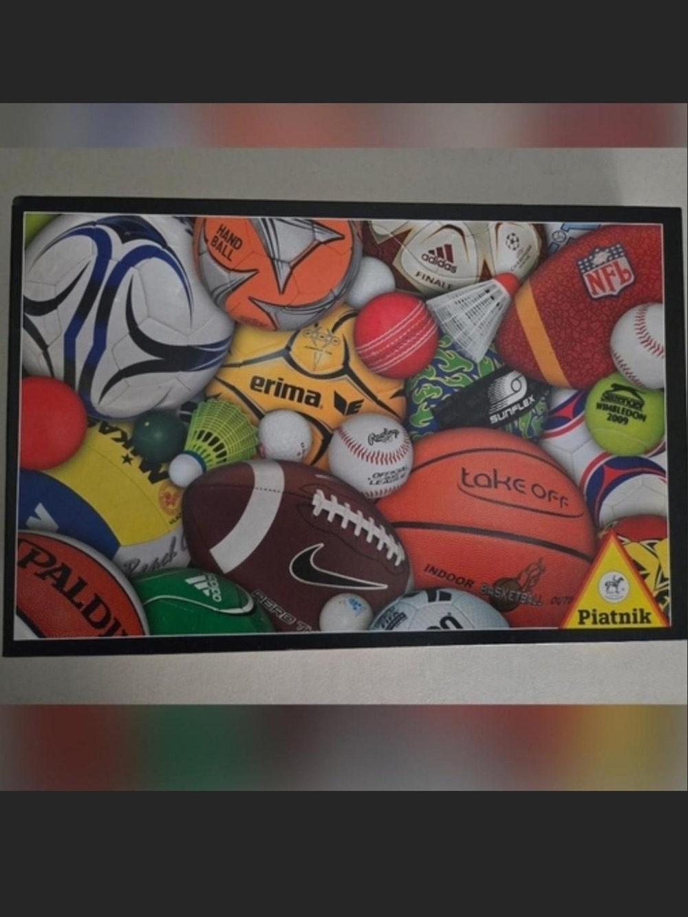 Sports Balls Jigsaw Puzzle - Multicolor